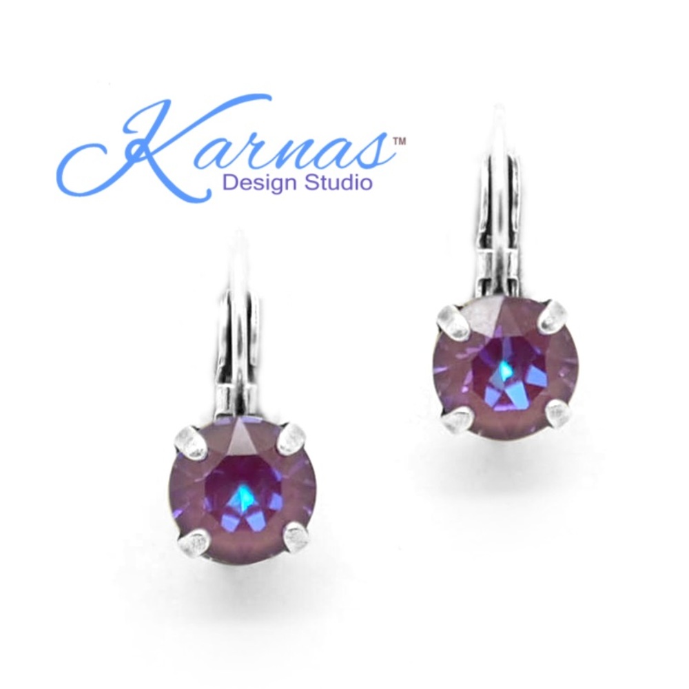 🎉HP🎉 Radiant Burgundy 8mm Drops KDS Crystal